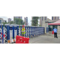 Customized High-Quality Courtyard Retractable Door Gridding Folding Gate Design Factory Direct Sale Collapsible Gate